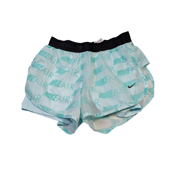 Nike Pants - Nike Womens‎ Air Running Shorts Medium Teal Black CT7366-336